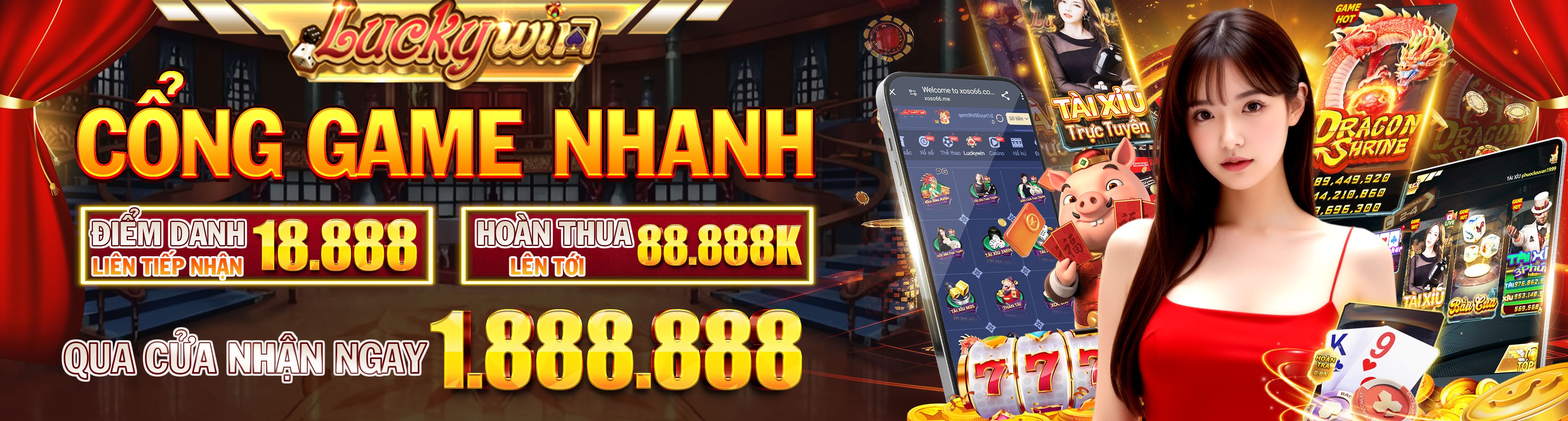 Hình ảnh quảng cáo của mb666 hiển thị nền tảng và các lợi ích